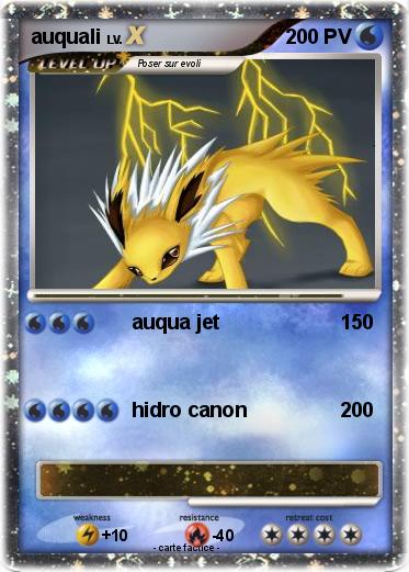Pokemon auquali