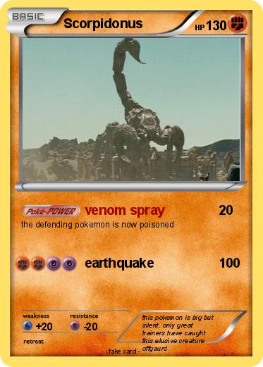 Pokemon Scorpidonus
