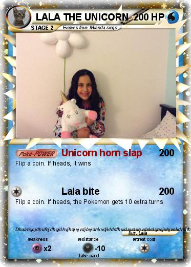Pokemon LALA THE UNICORN