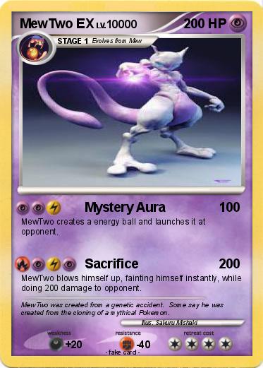 Pokemon MewTwo EX