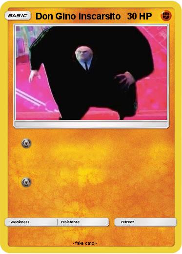 Pokemon Don Gino inscarsito