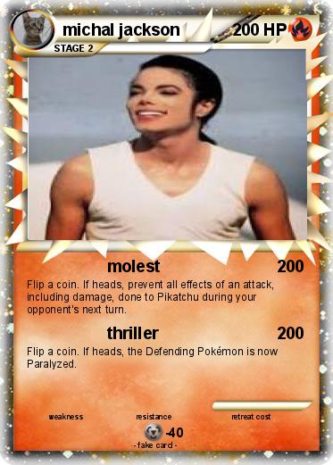 Pokemon michal jackson