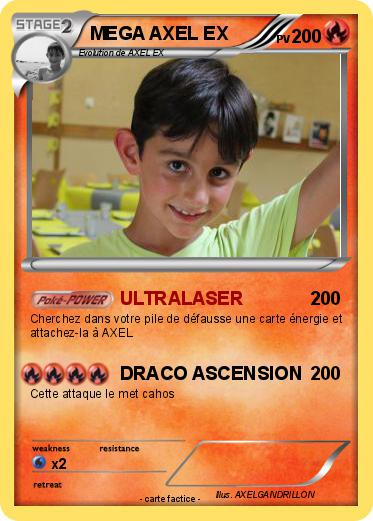 Pokemon MEGA AXEL EX