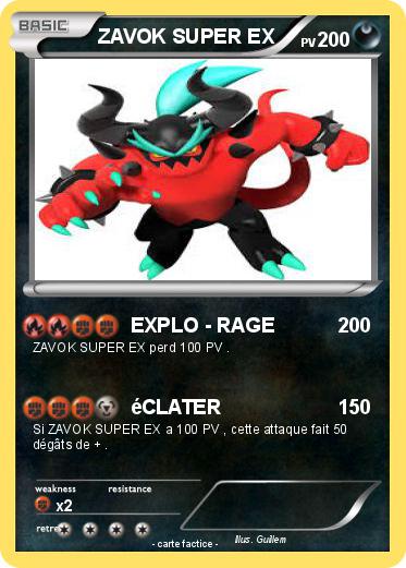 Pokemon ZAVOK SUPER EX