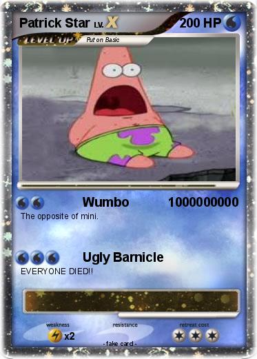 Pokemon Patrick Star