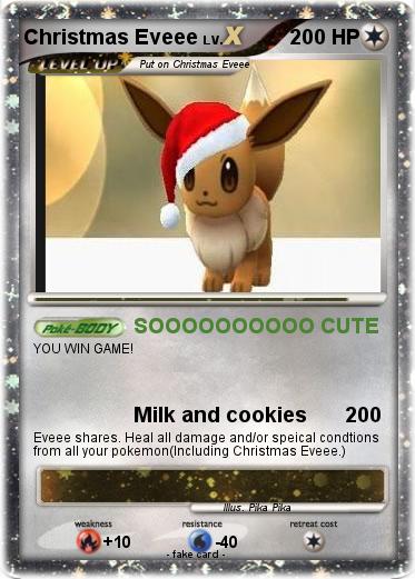 Pokemon Christmas Eveee