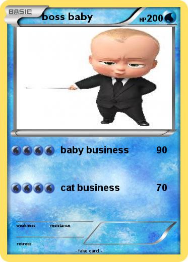 Pokemon boss baby
