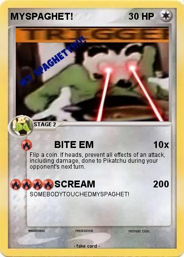 Pokemon MYSPAGHET!