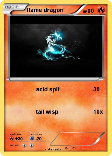Pokemon flame dragon
