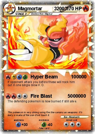 Pokemon Magmortar         32003