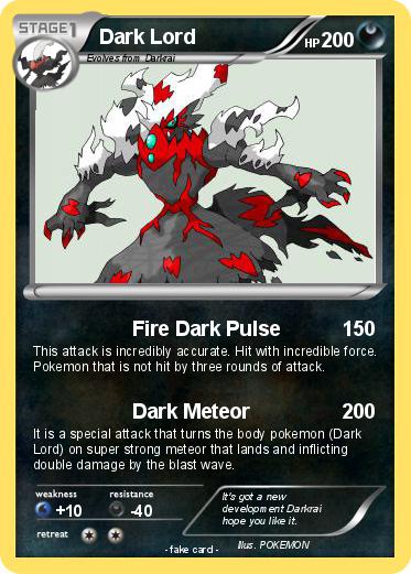 Pokemon Dark Lord