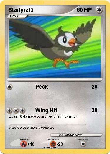 Pokemon Starly