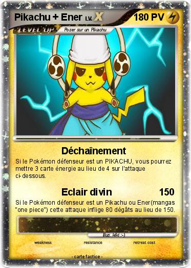 Pokemon Pikachu + Ener