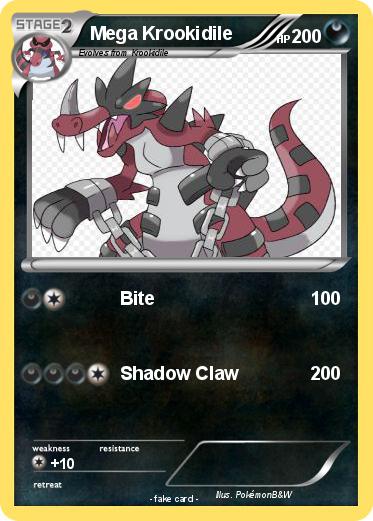 Pokemon Mega Krookidile