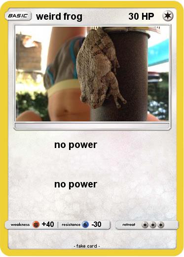 Pokemon weird frog