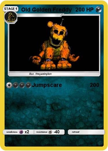 Pokemon Old Golden Freddy