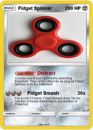 Pokemon Fidget Spinner