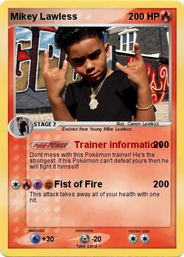 Pokemon Mikey Lawless