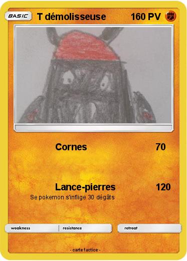 Pokemon T démolisseuse