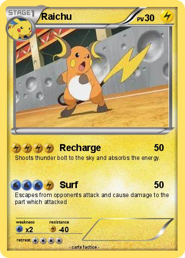 Pokemon Raichu