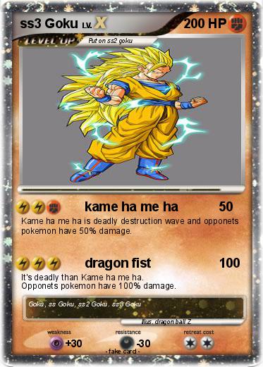 Pokemon ss3 Goku