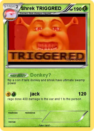 Pokemon Shrek TRIGGRED