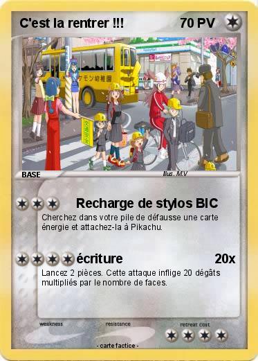 Pokemon C'est la rentrer !!!