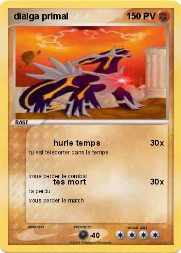 Pokemon dialga primal
