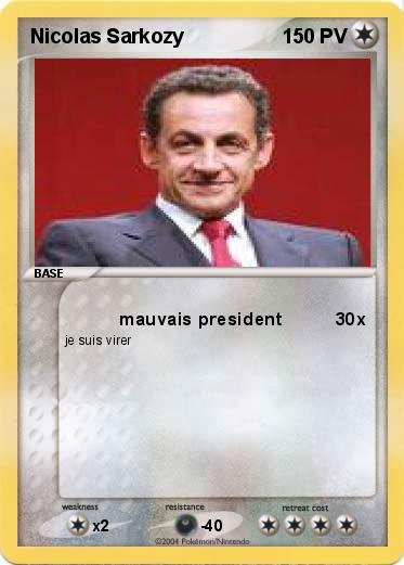 Pokemon Nicolas Sarkozy