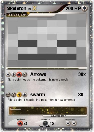 Pokemon Skeleton