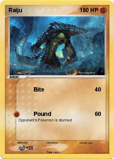 Pokemon Raiju