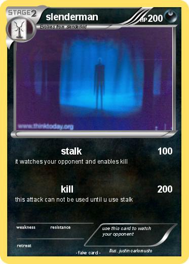 Pokemon slenderman