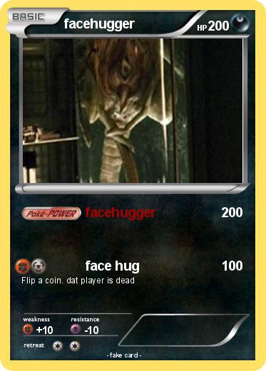 Pokemon facehugger
