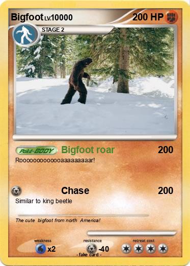 Pokemon Bigfoot