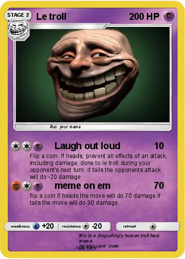 Pokemon Le troll