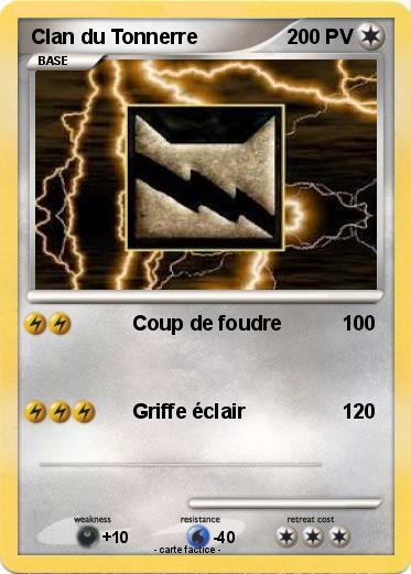 Pokemon Clan du Tonnerre