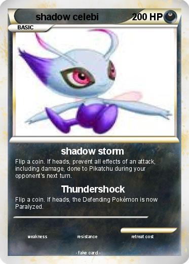 Pokemon shadow celebi