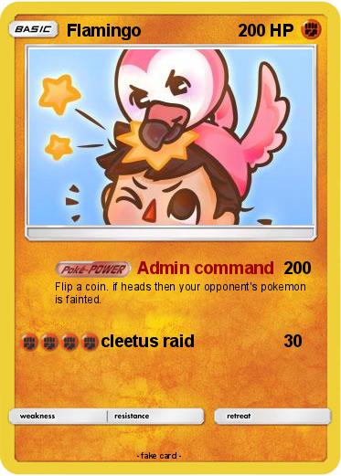 Pokemon Flamingo