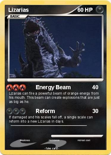 Pokemon Lizarias