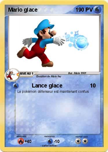 Pokemon Mario glace