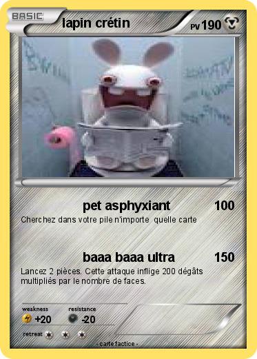 Pokemon lapin crétin