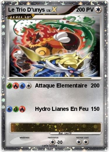 Pokemon Le Trio D'unys