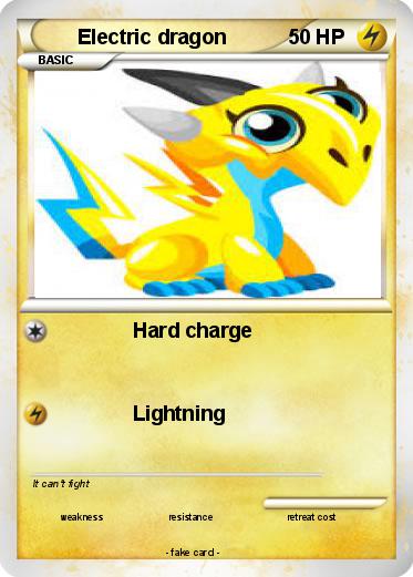 Pokemon Electric dragon