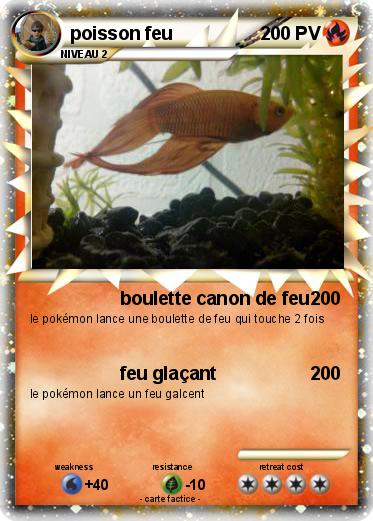 Pokemon poisson feu