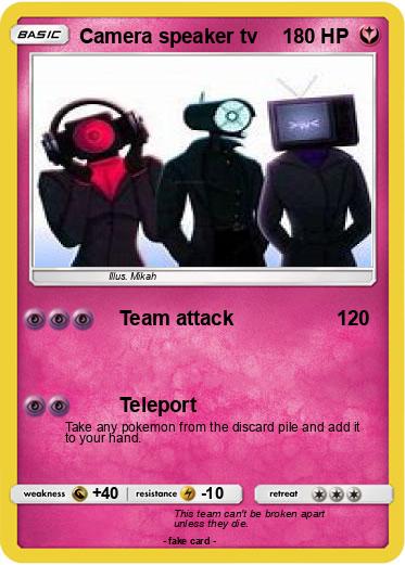 Pokemon Camera speaker tv