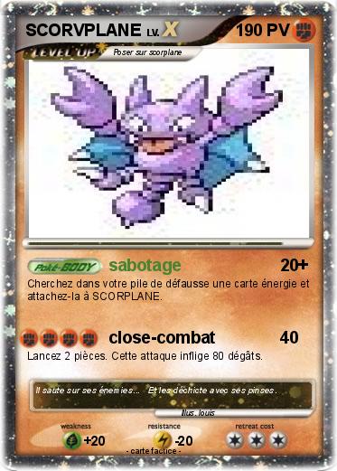 Pokemon SCORVPLANE