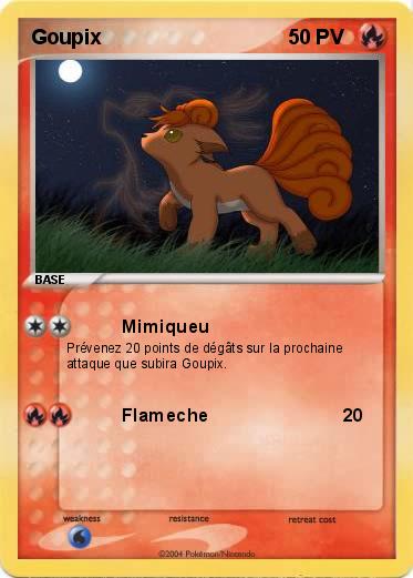 Pokemon Goupix