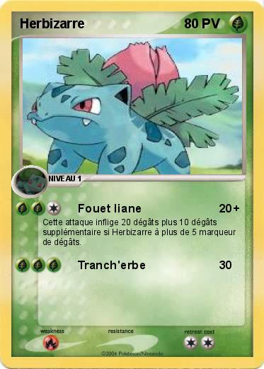 Pokemon Herbizarre