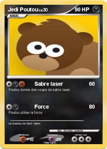 Pokemon Jedi Poutou