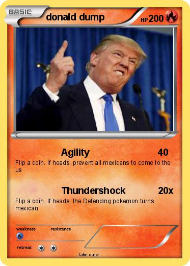 Pokemon donald dump